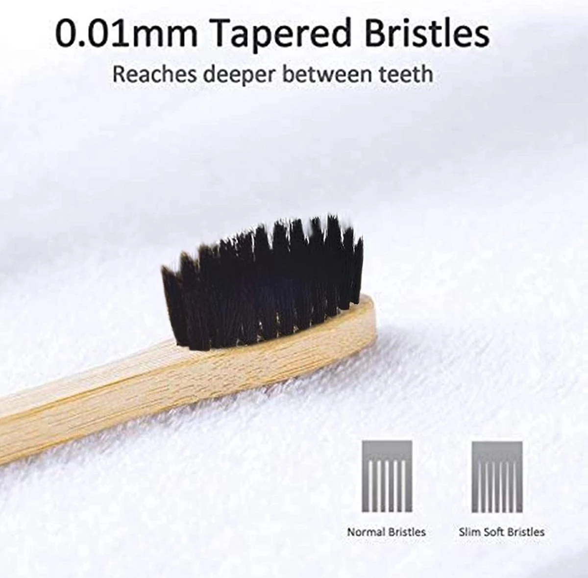 Set De 12 Brosses à Dents En Bambou, Bois Et Bambou, Brosse à Dents En Bois Durable, Sans BPA Bio, Biodégradable, Eco-Friendly, Vegan, Emballage Indépendant, Set De Brosse à Dents En Bambou 6 Set De 12 Brosses à Dents En Bambou, Bois Et Bambou, Brosse à Dents En Bois Durable, Sans BPA Bio, Biodégradable, Eco-Friendly, Vegan, Emballage Indépendant, Set De Brosse à Dents En Bambou – Image 6
