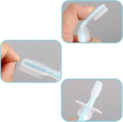 Brosses à Dents Souples 2 Pièces Pour Enfants - Brosses à Dents Pour Bébé - Se Brosser Les Dents - Hygiène Bucco-dentaire - Bébé - Enfant -Dentaires Appareils Magasin 1200x1189 2