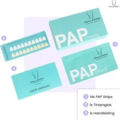 Glory Of White - Bandes De Blanchiment Des Dents Professionnelles - Bandes PAP - Bandes De Blanchiment Des Dents - Dents Plus Blanches - Sans Peroxyde - Blanchiment Des Dents -Dentaires Appareils Magasin 1200x1194 2