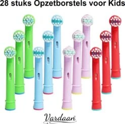 Têtes De Brosse EB-10A Pour Kids - 28 Pièces Têtes De Têtes De Brosse Oral-B - Universelles - Têtes De Brosse à Brosses à Dents électriques Têtes De Brosse - Poils Souples - Têtes De Brosse à Dents Professionnelles Pour Bébé - 28x