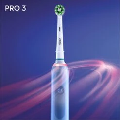 Oral B Oral-B Pro 3 80332162 Brosse à Dents électrique Adulte Brosse à Dents Rotative Oscillante Noir, Bleu -Dentaires Appareils Magasin 1200x1198 16