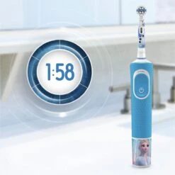 Oral B Oral-B Kids 80336898 Brosse à Dents électrique Enfant Brosse à Dents Rotative Bleu, Blanc -Dentaires Appareils Magasin 1200x1198 29