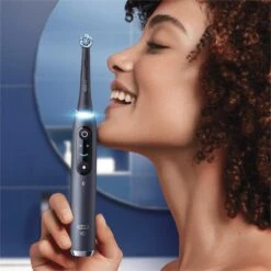 Oral B Oral-B IO 303015 Brosse à Dents électrique Adulte Brosse à Dents Rotative Oscillante Noir -Dentaires Appareils Magasin 1200x1200 112