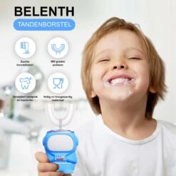 Brosse à Dents électrique Belenthi Enfants - Brosse à Dents En Forme De U Enfant - Brosse à Dents électrique Astronaute Enfant - Avec 4 Accessoires - -Dentaires Appareils Magasin 1200x1200 15