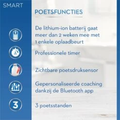 Oral B Oral-B SmartSeries 80314735 Brosse à Dents électrique Adulte Brosse à Dents Rotative Oscillante Noir, Blanc 25 Oral B Oral-B SmartSeries 80314735 Brosse à Dents électrique Adulte Brosse à Dents Rotative Oscillante Noir, Blanc -Dentaires Appareils Magasin 1200x1200 168