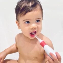 Brosse à Dents Électrique Sonic Bébé 0-5 Ans | Rose | Fonction Minuterie Avec Lampe LED | Babygators -Dentaires Appareils Magasin 1200x1200 181