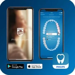 Philips Sonicare HX6877/28 Brosse à Dents électrique Adulte Brosse à Dents à Ultrasons Argent, Blanc -Dentaires Appareils Magasin 1200x1200 196