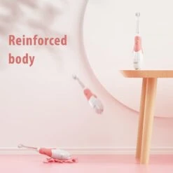 SEAGO - Brosse à Dents Sonique électrique Pour Enfants De 0 à 3 Ans Avec Minuterie Intelligente à Lumière LED - IPX7 - Rose -Dentaires Appareils Magasin 1200x1200 230