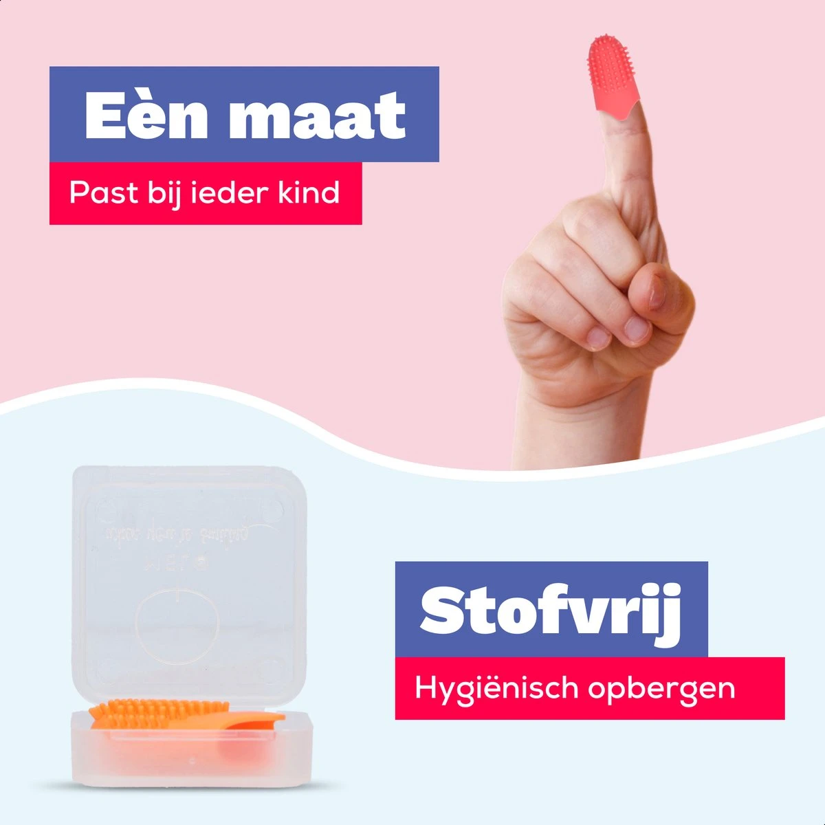 The Gumies® Kids - Brosse à Dents Au Doigt Pour Enfants Saveur Orange - Brosse à Dents Polymère Medisch - Brosse à Dents Souple Avec Etui De Rangement 7 The Gumies® Kids - Brosse à Dents Au Doigt Pour Enfants Saveur Orange - Brosse à Dents Polymère Medisch - Brosse à Dents Souple Avec Etui De Rangement – Image 7