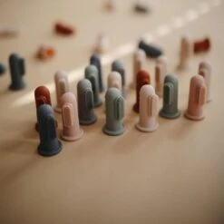 Mushie à Brosses à Dents En Silicone Pour Bébé Mushie | Bleu Cambridge + Sable Mouvant | SALOPETTE -Dentaires Appareils Magasin 1200x1200 287