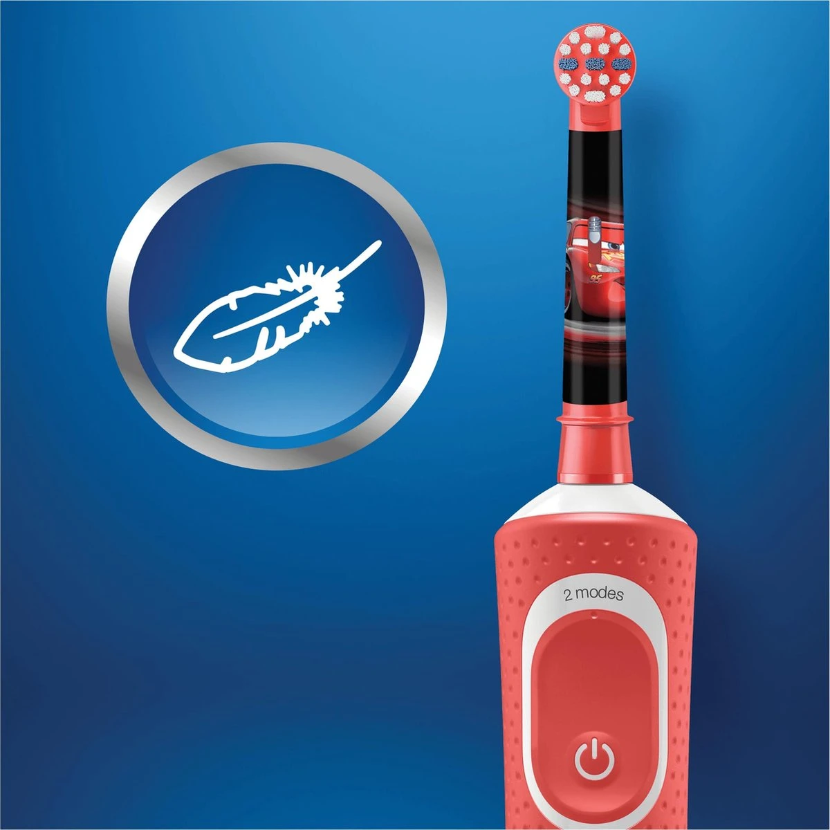 Oral B Oral-B Kids 80336901 Brosse à Dents électrique Enfant Brosse à Dents Rotative Rouge, Blanc 8 Oral B Oral-B Kids 80336901 Brosse à Dents électrique Enfant Brosse à Dents Rotative Rouge, Blanc – Image 8