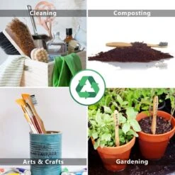 Brosse à Dents En Bambou | Dur | 4 Pièces | Brosse à Dents Eco En Bois | Blanchiment Des Dents Au Charbon De Bois Actif | Brosse à Dents Antibactérienne | Manche 100% Biodégradable | 4 Pièces | Bambaw -Dentaires Appareils Magasin 1200x1200 312