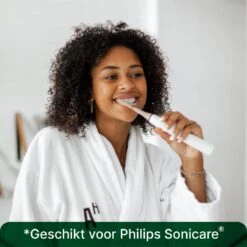 Têtes De Brosse En Bamboe - Sonicare - 4 Pièces - Fabriquées En Bamboe De L'environnement - Testées Par Des Dentistes - Poils à Base De Plantes - Technologie Sonic -Dentaires Appareils Magasin 1200x1200 409