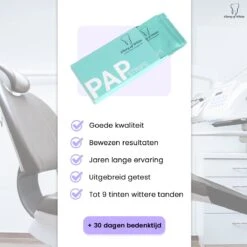 Glory Of White - Bandes De Blanchiment Des Dents Professionnelles - Bandes PAP - Bandes De Blanchiment Des Dents - Dents Plus Blanches - Sans Peroxyde - Blanchiment Des Dents -Dentaires Appareils Magasin 1200x1200 494