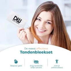 DIPPIT BLANC | GOÛT MENTHE |14 Soins | Blanchiment Des Dents/Bandes De Blanchiment Des Dents | Sans Peroxyde (0%) | 100% Naturel | Dents Plus Blanches | Blanchisseurs De Dents -Dentaires Appareils Magasin 1200x1200 512