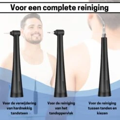 BOME Tandsteen Verwijderaar Avec 3 Accessoires - Décapant De Plaque Dentaire - Avec Miroir Et Brucelles - 3 Modes - Sans Fil -Dentaires Appareils Magasin 1200x1200 524