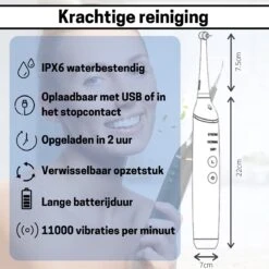 BOME Tandsteen Verwijderaar Avec 3 Accessoires - Décapant De Plaque Dentaire - Avec Miroir Et Brucelles - 3 Modes - Sans Fil -Dentaires Appareils Magasin 1200x1200 527