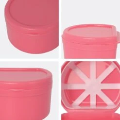 Plateau Dentaire - Plateau De Support - Incl. Bac D'égouttement - Rose - Avant - Bretelles - Dentiers - Prothèse - Plateau De Support - Boîte De Support - Plateau -Dentaires Appareils Magasin 1200x1200 555