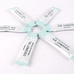 Oil Pulling - 14 Sachets - Dents Blanches - Haleine Fraîche - Bain De Bouche Charbon Actif (Oil Pulling) - Huile De Coco Au Charbon Actif -Dentaires Appareils Magasin 1200x1200 572