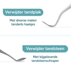 Trousse à Outils D'hygiène Dentaire En Acier Inoxydable - Crochet Dentaire - Outils Dentaires - Crochet Dentaire - Miroir Buccal - Miroir Dentaire - Plaque Dentaire - Soins Dentaires -Dentaires Appareils Magasin 1200x1200 643