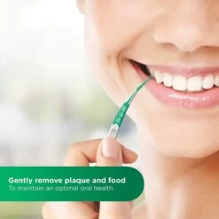 GUM® SOFT-PICKS Nettoyant Interdentaire Avancé | Incurvé Pour Un Accès Spécifié Aux Endroits En Pente | Effet Doux Pour L'ensemble Des Gencives | 3x60 Pièces (taille M : ISO 2-4, 0 Mm) -Dentaires Appareils Magasin 1200x1200 664