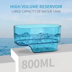 YOUNGDO Irrigateur Buccal, Nettoyeur De Dents Avec Désinfection UV, Irrigateur Buccal Fixe Avec Réservoir D'eau De 800 Ml Et 7 Buses, Ailette D'eau, Idéal Pour La Famille -Dentaires Appareils Magasin 1200x1200 675