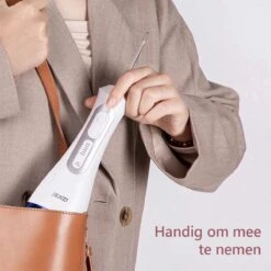 Hydropulseur Seago SG833 - Irrigateur Oral - 200ML - 3 Modes - 5 Modes De Nettoyage - Rechargeable Par USB - Étanche -Dentaires Appareils Magasin 1200x1200 681