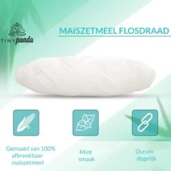 Fil De Soie écologique - 1 Fil De Charbon De Bambou Et 1 Fil Recharge D'amidon De Maïs 100% Végétalien Et Biodégradable - Saveur De Menthe - Avec Bocal En Verre Rechargeable - Tiny Panda 10 Fil De Soie écologique - 1 Fil De Charbon De Bambou Et 1 Fil Recharge D'amidon De Maïs 100% Végétalien Et Biodégradable - Saveur De Menthe - Avec Bocal En Verre Rechargeable - Tiny Panda -Dentaires Appareils Magasin 1200x1200 688