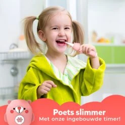 Brosse à Dents électrique Pour Enfants - Rose - Avec 3 Têtes De Brosse Supplémentaires -Dentaires Appareils Magasin 1200x1200 69