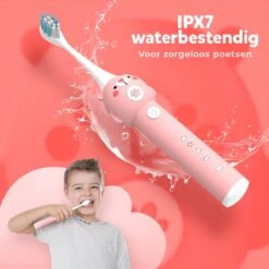 Brosse à Dents électrique Pour Enfants - Rose - Avec 3 Têtes De Brosse Supplémentaires -Dentaires Appareils Magasin 1200x1200 70