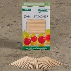 1000 Pièces - FSC® Bouleau En Bois - Cure-dents Double Face Cure-dents Bois - Toothpick Mince 65 MM - Forfait Avantage -Dentaires Appareils Magasin 1200x1200 704