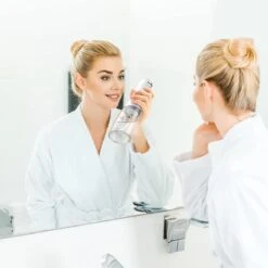 NICEBLE Hydropulseur Sans Fil FC5090 - Wit - Hydropulseur Portable Et Rechargeable - Avec 5 Buses Et 4 Modes - Pour La Maison Et Les Voyages - Nettoyeur De Dents étanche IPX7 Et Réservoir D'eau 300ML -Dentaires Appareils Magasin 1200x1200 710