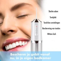 Hydropulseur - Appareil De Soie Sans Fil - Irrigateur Oral Électrique - 3 Positions - 4 Attachements - USB - Set Complet -Dentaires Appareils Magasin 1200x1200 723