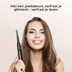 Brosse à Dents électrique Fairywill FW507 - Technologie Sonique - 3 Modes Personnalisés - Avec 3 Têtes De Brosse - Zwart -Dentaires Appareils Magasin 1200x1200 86