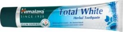 Himalaya Herbals Total White Dentifrice XL 100 Ml - Dentifrice - Sans Javellisant Chimique - Dents Plus Blanches En 2 Semaines -Dentaires Appareils Magasin 1200x315