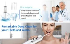 Fil Dentaire électrique - ROSE - 3 Modes - 360 Degrés - Portable - Protection Powerful - Prise DC Sans Fil -Dentaires Appareils Magasin 1200x754