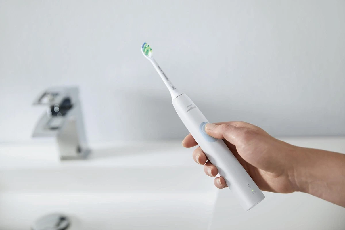 Philips Sonicare ProtectiveClean 4300 HX6809/35 Brosse à Dents électrique Adulte Brosse à Dents à Ultrasons Bleu, Blanc 11 Philips Sonicare ProtectiveClean 4300 HX6809/35 Brosse à Dents électrique Adulte Brosse à Dents à Ultrasons Bleu, Blanc – Image 11