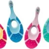 Jordan Step 1 Brosse à Dents Pour Bébé, 0 à 2 Ans, Brosses Douces, Sans BPA Par Jordan (lot De 4)