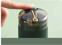 Ohboutiq Home Porte-cure-dents - Vert - Capacité 80 Pièces - Porte-cure-dents Avec Bouton Poussoir Pour Une Utilisation Hygiénique -Dentaires Appareils Magasin 1200x866