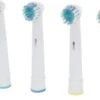 Têtes De Brosse à Dents - Têtes De Brosse Adaptées à Oral B - 4 Pièces - Tête De Brosse Universelle - Brosse à Dents