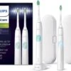 Philips Sonicare ProtectiveClean 4300 HX6809/35 Brosse à Dents électrique Adulte Brosse à Dents à Ultrasons Bleu, Blanc