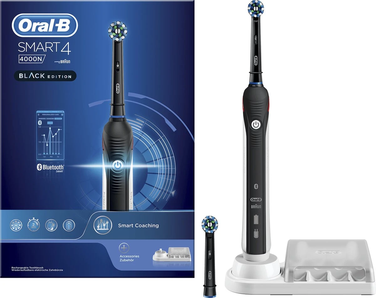 Oral B Oral-B SmartSeries 80314735 Brosse à Dents électrique Adulte Brosse à Dents Rotative Oscillante Noir, Blanc 12 Oral B Oral-B SmartSeries 80314735 Brosse à Dents électrique Adulte Brosse à Dents Rotative Oscillante Noir, Blanc – Image 12