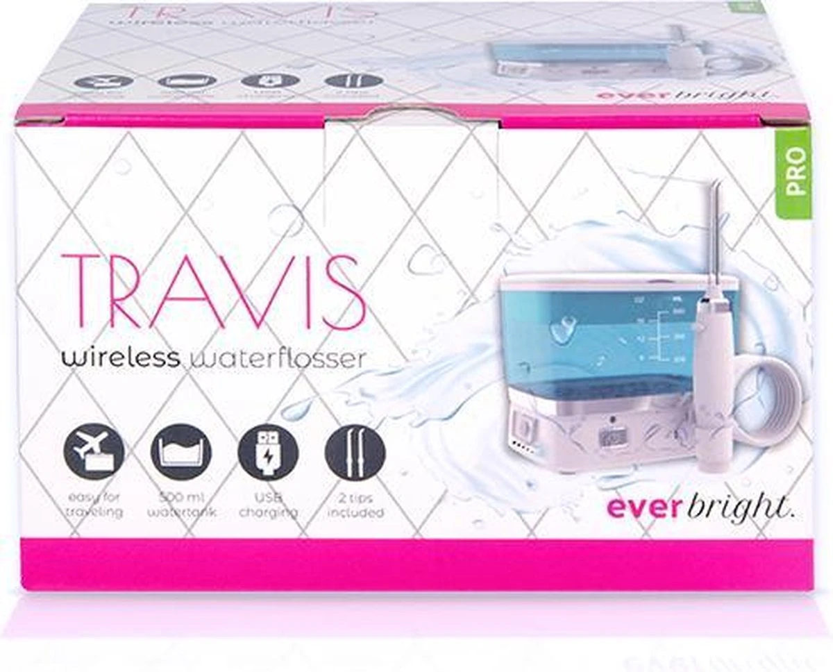 TRAVIS Sans Fil Everbright TRAVIS | Dispositif De Soie Dentaire | Irrigateur Oral Sans Fil | USB Rechargeable | Parfait Pour Lorsque Vous Voyagez | Avec Pochette De Voyage De Luxe | Modèle Ultra Compact 3 TRAVIS Sans Fil Everbright TRAVIS | Dispositif De Soie Dentaire | Irrigateur Oral Sans Fil | USB Rechargeable | Parfait Pour Lorsque Vous Voyagez | Avec Pochette De Voyage De Luxe | Modèle Ultra Compact – Image 3