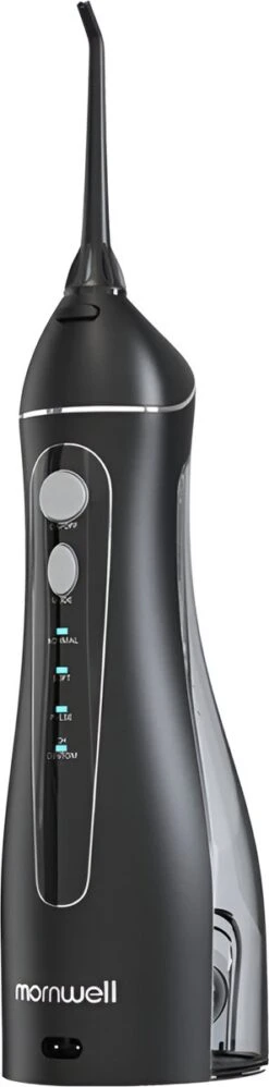 Mornwell F18 - Hydropulseur Portable - Hydropulseurs - Irrigateur Oral - Irrigateur Machines à Soie Dentaire Électrique - IPX7 Étanche -