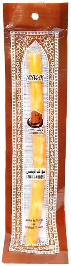 Kureysi Miswak - Misvak - La Brosse à Dents Naturelle Traditionnelle - Sewak Al-Kureysi - Arak - Medium - Siwak - Sivak