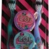 Set Brosse à Dents Kinder LOL Surprise - Rose / Violet / Blauw - Enfants - 2 Brosses à Dents - Brosses à Dents