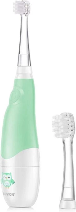 Brosse à Dents électrique Luvion Sonic Pour Bébé Et Tout-petit - 0 à 3 Ans - Avec Minuterie -Dentaires Appareils Magasin 432x1200