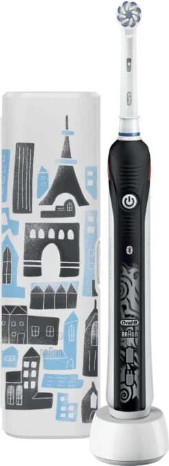 Oral B Oral-B SmartSeries 80336913 Brosse à Dents électrique Adolescents Brosse à Dents Rotative Noir, Blanc -Dentaires Appareils Magasin 437x1200 1