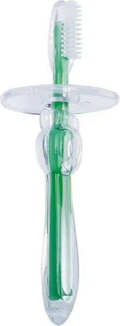 Brosse à Dents Pour Tout-petits Et Préscolaires | Brosse à Dents Bébé Et Enfant | à Partir De 1 An | Vert