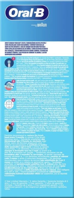 Oral B Oral-B Kids 80352945 Brosse à Dents électrique Enfant Brosse à Dents Rotative Multicolore 22 Oral B Oral-B Kids 80352945 Brosse à Dents électrique Enfant Brosse à Dents Rotative Multicolore -Dentaires Appareils Magasin 452x1200